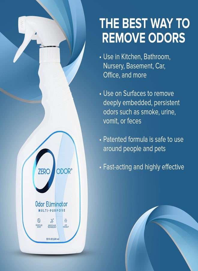 Zero Odor - Multi-Purpose Strong Odor Eliminator for Home, Office, Car, Bathroom, Hotel, Room Deodorizer, and Odor Neutralizer, 22Oz - Image 4